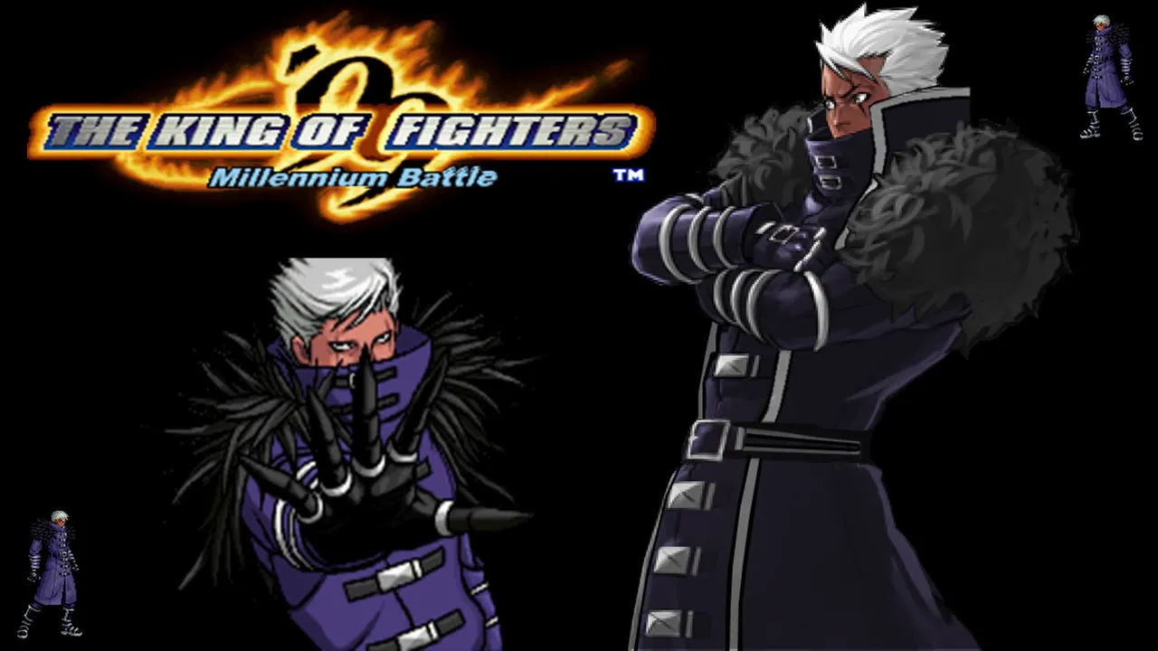 Backdrop artwork for The King of Fighters '99: Millennium Battle