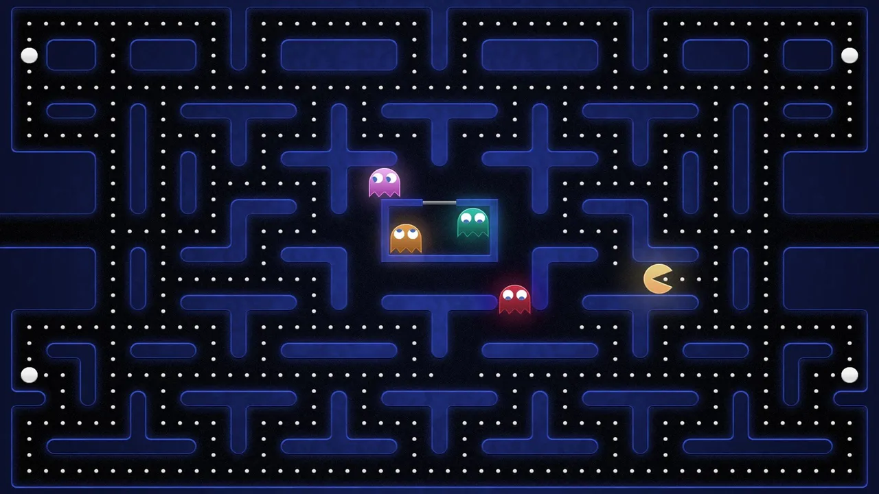 Backdrop artwork for Pac-Man