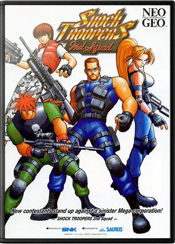 Shock Troopers: 2nd Squad box art