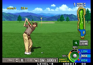 Backdrop artwork for Neo Turf Masters / Big Tournament Golf