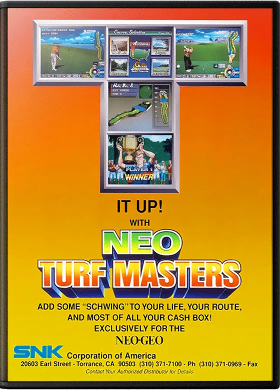 Neo Turf Masters / Big Tournament Golf box art