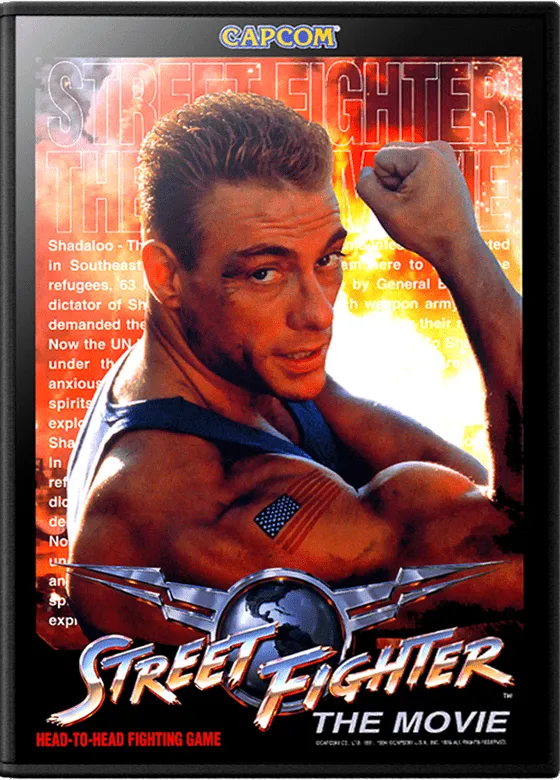 Street Fighter: The Movie box art