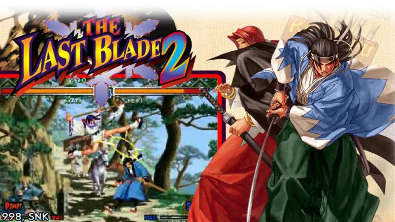 Backdrop artwork for The Last Blade / Bakumatsu Roman: Gekka no Kenshi
