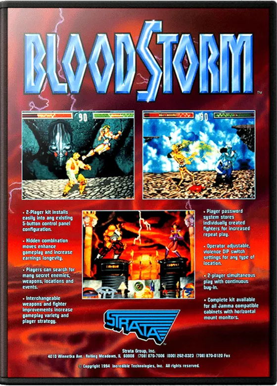 Blood Storm box art