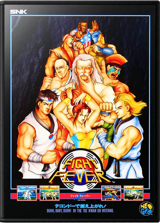 Fight Fever / Wang Jung Wang box art