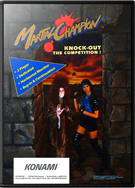 Martial Champion box art