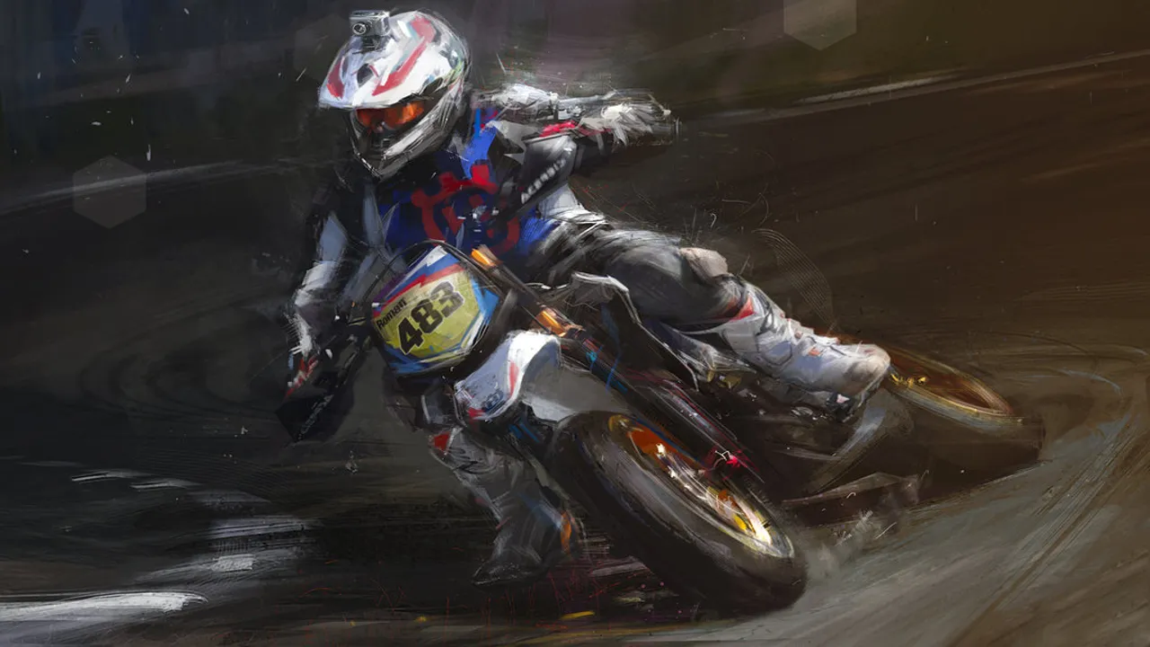Backdrop artwork for Rally Bike / Dash Yarou