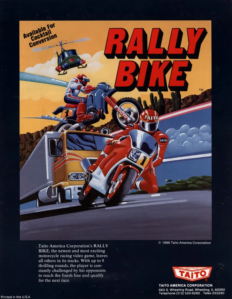 Rally Bike / Dash Yarou box art