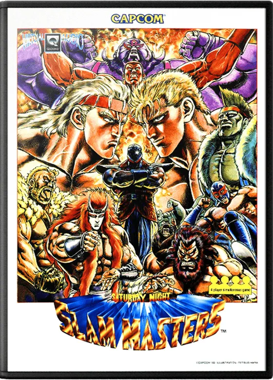 Saturday Night Slam Masters box art