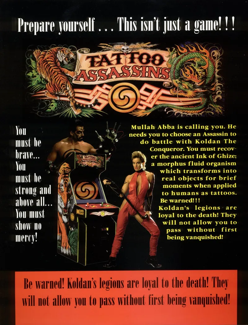 Tattoo Assassins box art