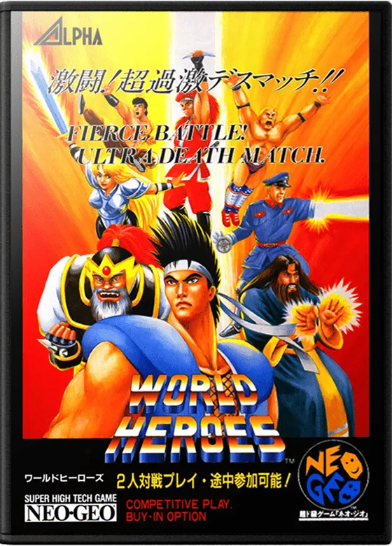 World Heroes box art