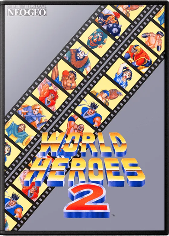 World Heroes 2 box art
