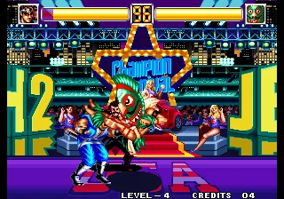 Backdrop artwork for World Heroes 2 Jet