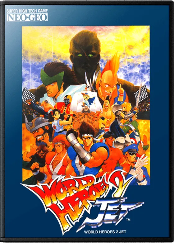 World Heroes 2 Jet box art