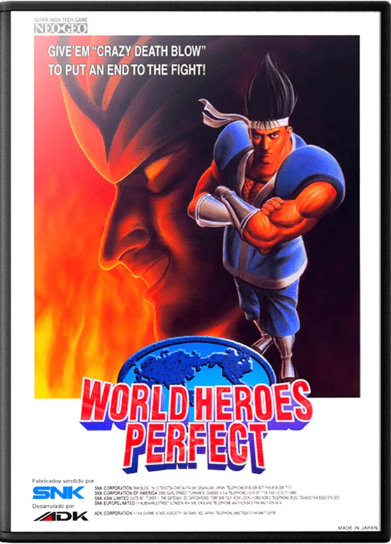 World Heroes Perfect box art