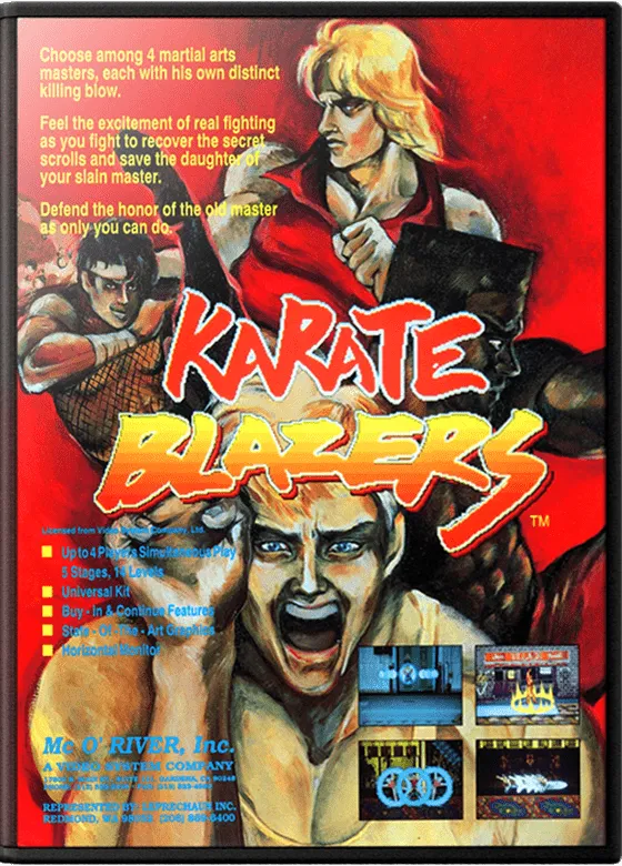Karate Blazers box art