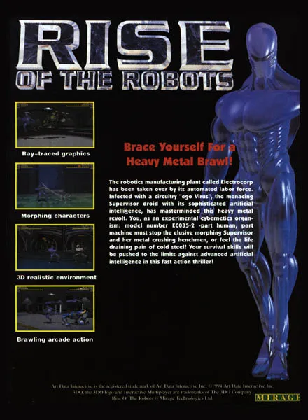 Rise of the Robots box art