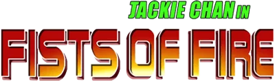 Jackie Chan in Fists of Fire logo