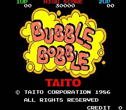 Bubble Bobble screenshot