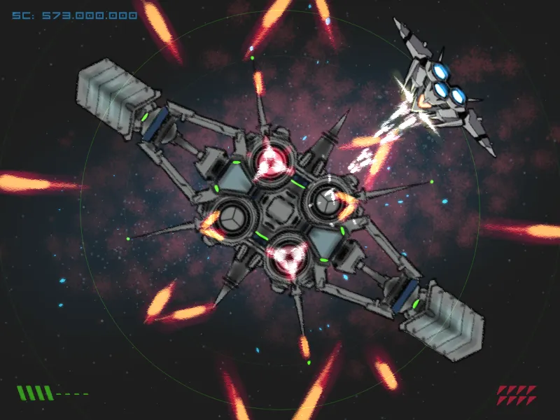 Backdrop artwork for Gyruss