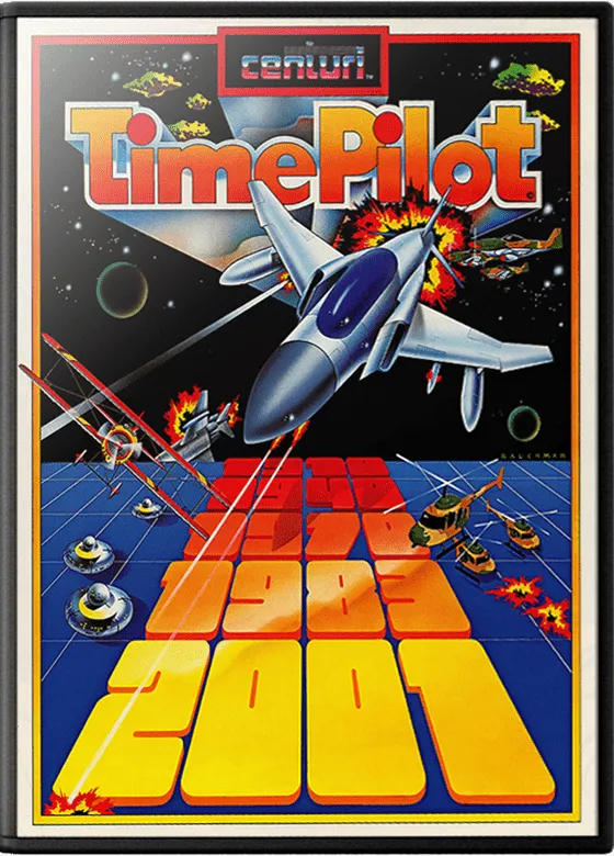 Time Pilot box art