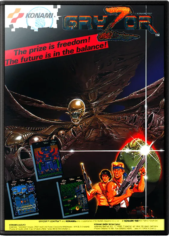Gryzor box art