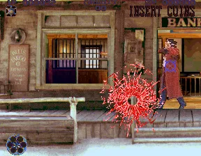 Backdrop artwork for Lethal Enforcers II: Gun Fighters