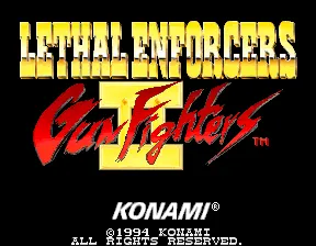 Lethal Enforcers II: Gun Fighters screenshot