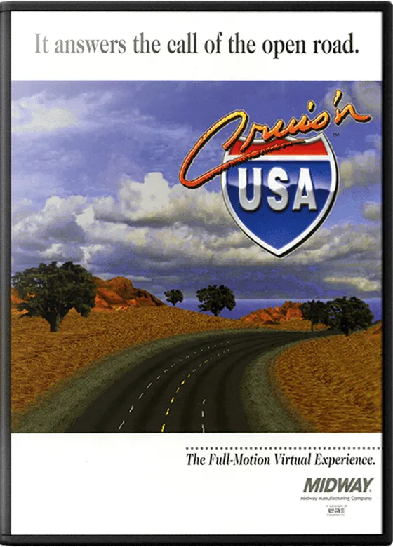 Cruis'n USA box art