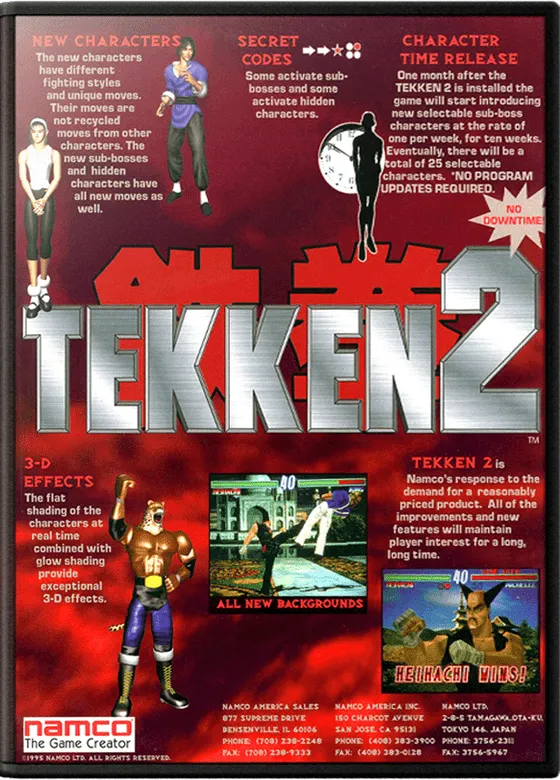 Tekken 2 Ver.B box art