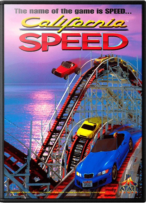 California Speed box art