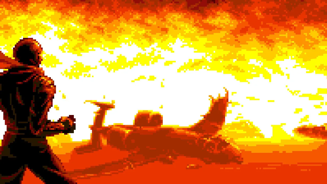 Backdrop artwork for Aero Fighters 3 / Sonic Wings 3