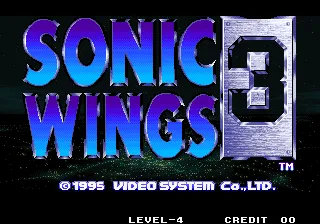 Aero Fighters 3 / Sonic Wings 3 screenshot