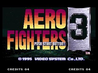 Aero Fighters 3 / Sonic Wings 3 screenshot
