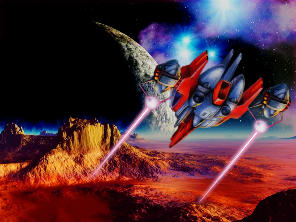 Backdrop artwork for Armed F