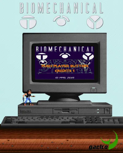 Biomechanical Toy box art