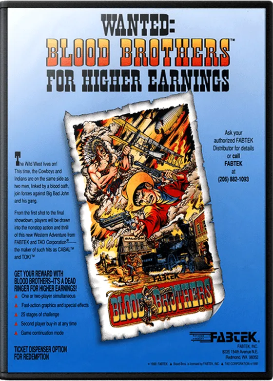 Blood Bros. box art