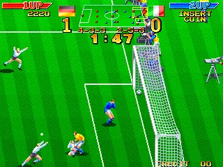 Backdrop artwork for Dream Soccer '94