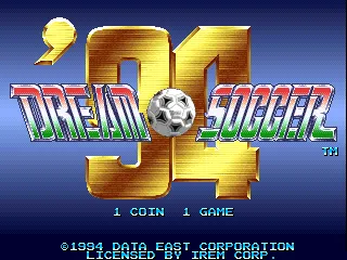 Dream Soccer '94 screenshot
