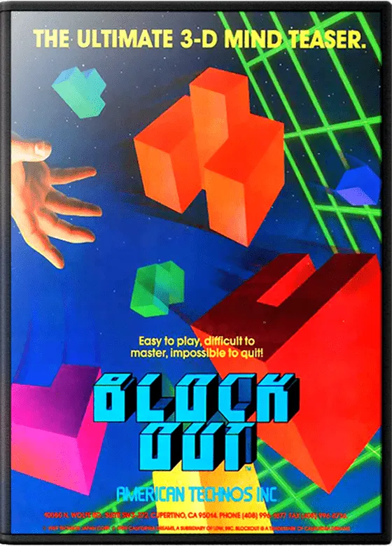 Block Out cover art for Arcade
