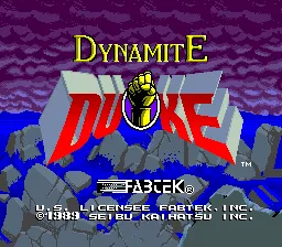 Dynamite Duke screenshot