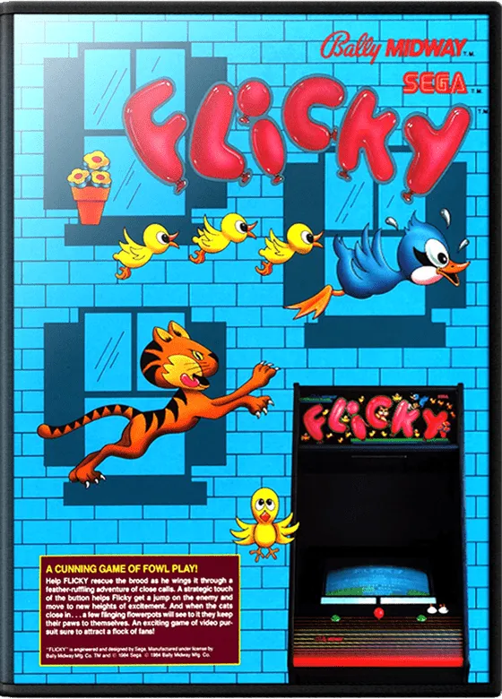 Flicky box art