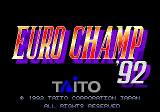 Euro Champ '92 screenshot