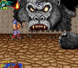 Backdrop artwork for Wild Fang / Tecmo Knight