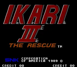 Ikari III: The Rescue screenshot