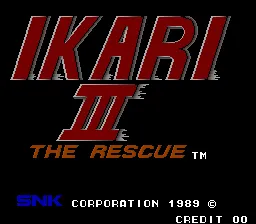 Ikari III: The Rescue screenshot