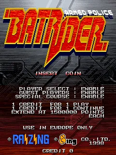 Armed Police Batrider screenshot
