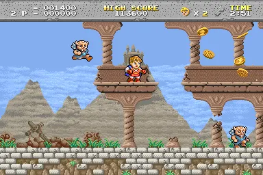Backdrop artwork for Legend of Hero Tonma