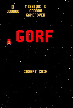 Gorf screenshot