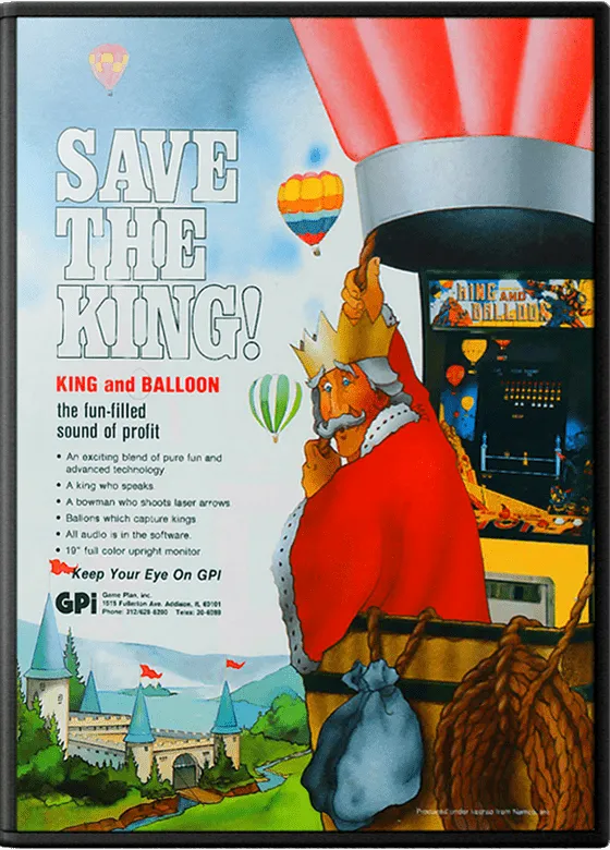 King & Balloon box art